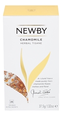 Чай травяной Newby Цветы ромашки пакетированный (1.5г x 25шт), 37.5г