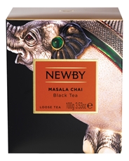 Чай черный Newby Масала листовой, 100г