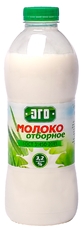 Молоко Эго Отборное пастеризованное 3.2%, 950г