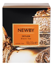 Чай черный Newby Цейлон листовой, 100г