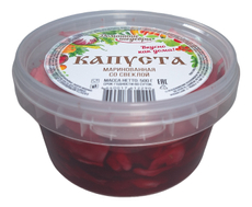 Капуста маринованная ТМ Домашние шедевры со свеклой, 500г