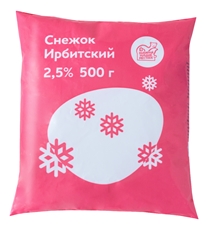 Снежок Ирбитский молочный завод 2.5%, 500г