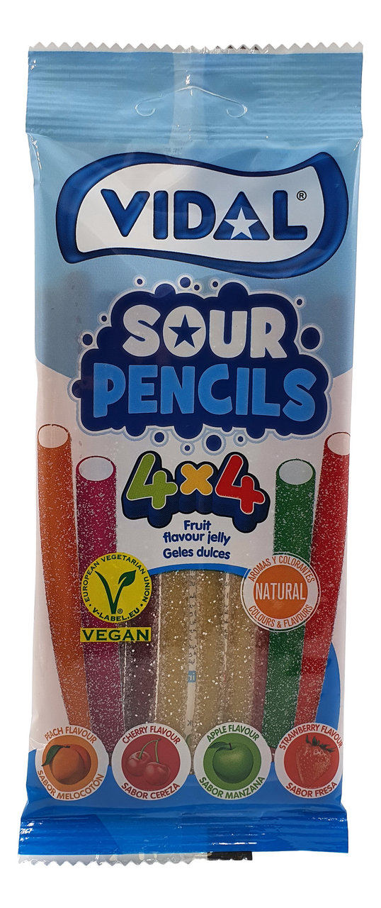 Мармелад жевательный Vidal Naturall Карандаши, 70г