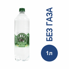 Вода Медвежий Ключ Боровая минеральная негазированная, 1л