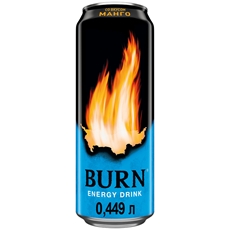 Напиток энергетический Burn Манго, 449мл