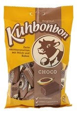 Конфеты Kuhbonbon Сливочная карамель Коровка с какао, 200г
