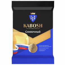 Сыр Кабош Сливочный полутвердый 50%, 180г
