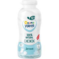 Снежок детский ФрутоНяня 2% с 12 месяцев, 200мл