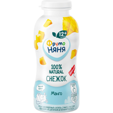 Снежок детский ФрутоНяня Манго 2% с 12 месяцев, 200мл