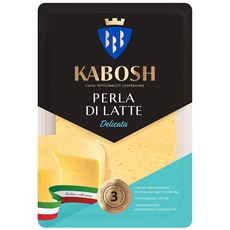 Сыр Perla di Latte Delicata Кабош нарезка 50%, 125г