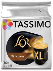 Кофе в капсулах Tassimo L'or Intense XL для кофемашин Tassimo 16шт, 136г