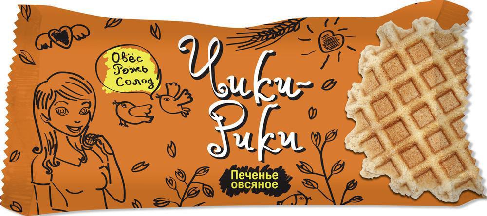 Печенье овсяное ДАРНИЦА Чики-Рики, 100г