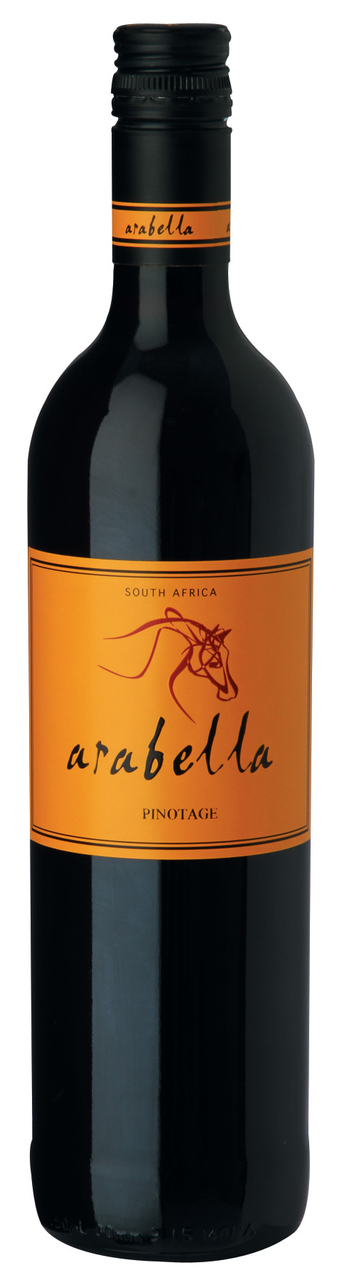 Изображение товара Вино Arabella Pinotage красное сухое, 0.75л