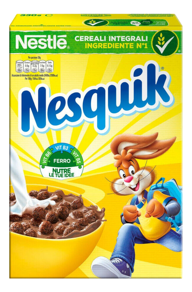 Готовый завтрак Nesquik Хрустящие шарики, 330г