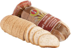 Батон Первый хлебокомбинат Федоровский йодированный диетический нарезанный, 350г