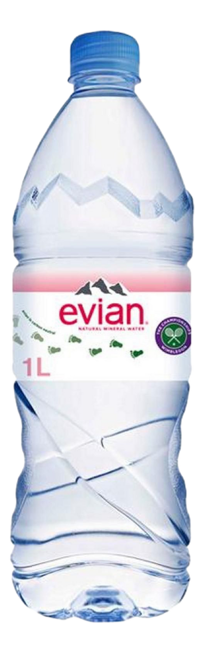 Изображение товара Вода Evian минеральная негазированная, 1л