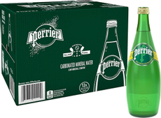 Вода Perrier минеральная газированная, 750мл x 12 шт