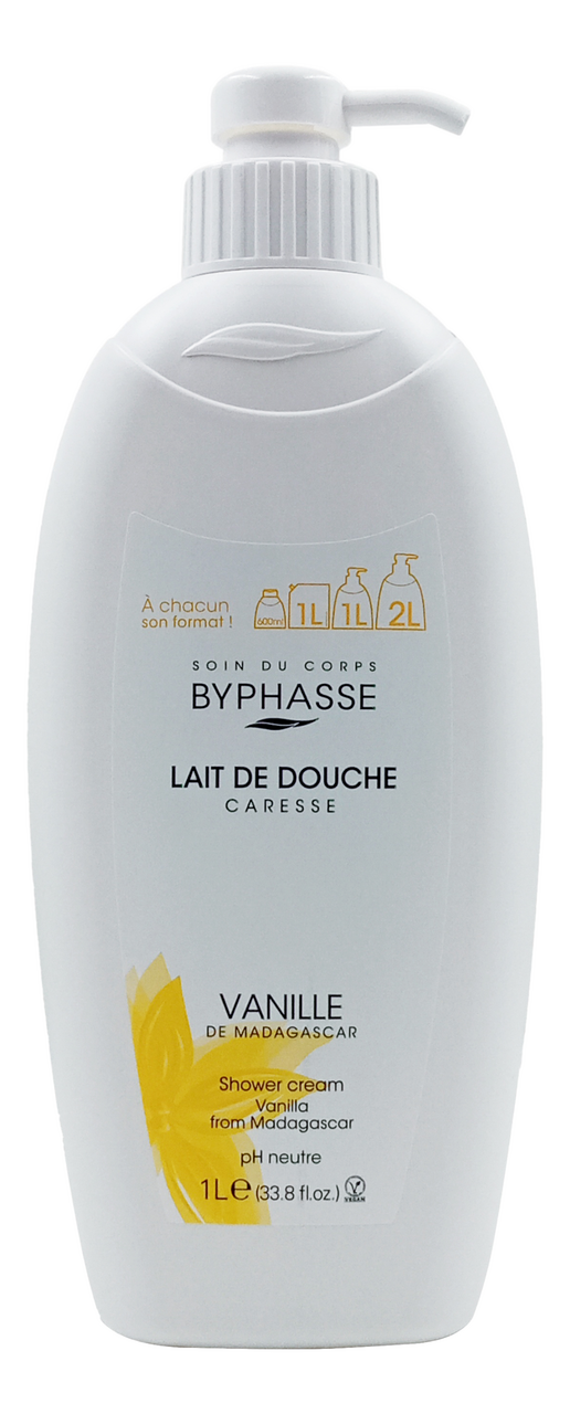 Изображение товара Гель для душа Byphasse Ваниль, 1л