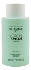 Тоник для лица Byphasse очищающий для чувствительной кожи с алоэ вера, 500мл