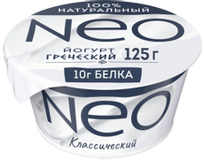 Йогурт Neo Греческий классический 2%, 125г