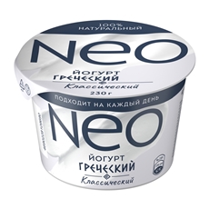 Йогурт Neo Греческий классический 2%, 230г