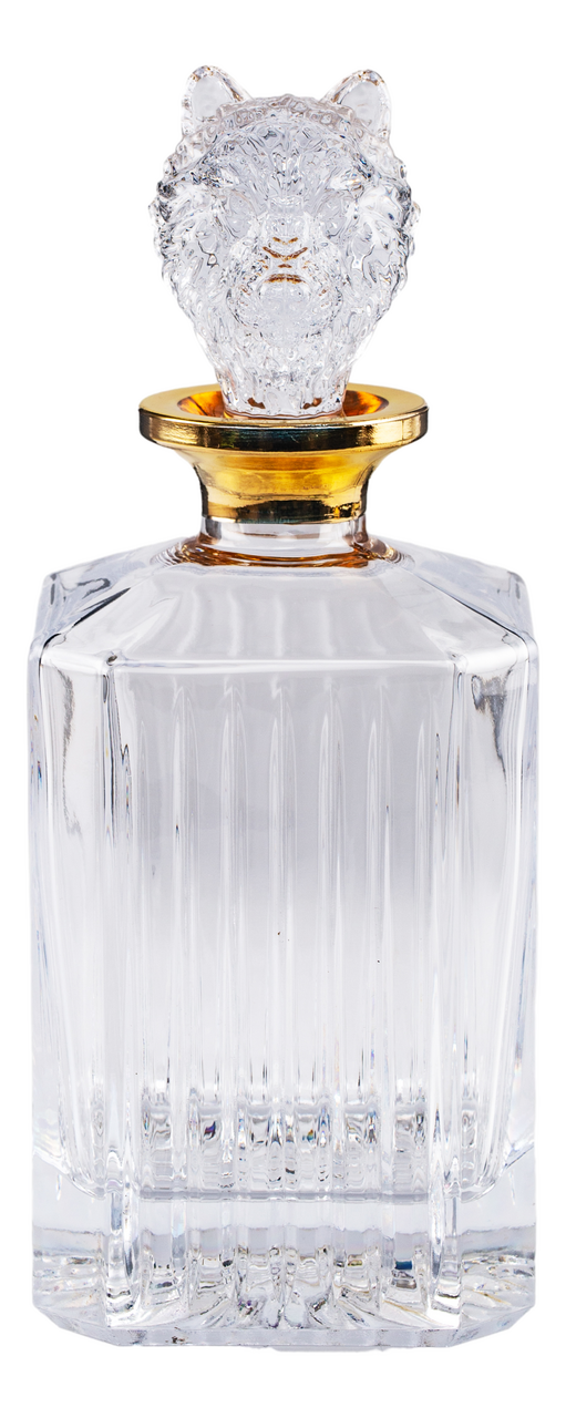 Изображение товара Стеклянный графин Glasserie Spirit of wolf 850мл для крепких напитков