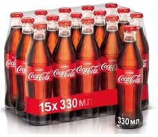 Напиток Coca-Cola Original газированный, 330мл x 15 шт