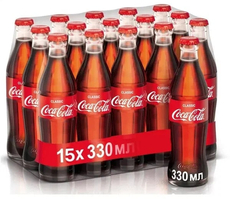Напиток Coca-Cola Original газированный, 330мл x 15 шт