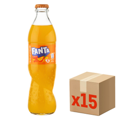 Напиток Fanta Апельсин газированный, 330мл x 15 шт