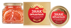 Икра лососевая Знак отличия зернистая, 350г