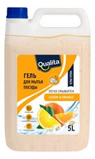 Средство для мытья посуды Qualita Lemon-Orange, 5л