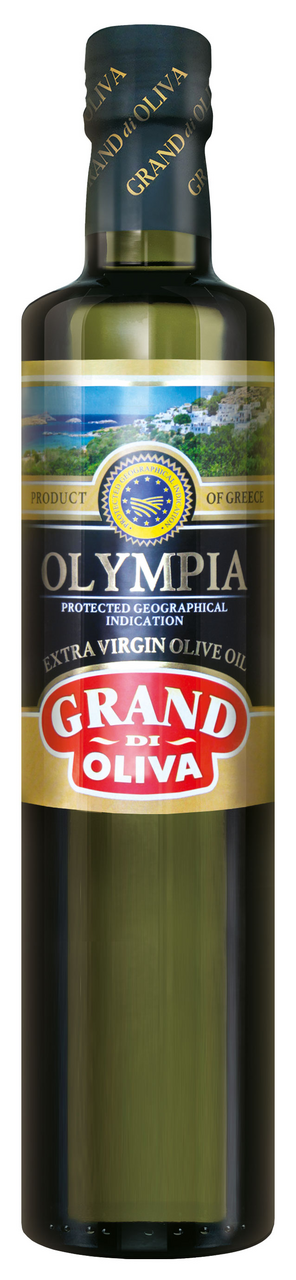 Изображение товара Масло оливковое GRAND DI OLIVA Olympia Extra Virgin нерафинированное 500г