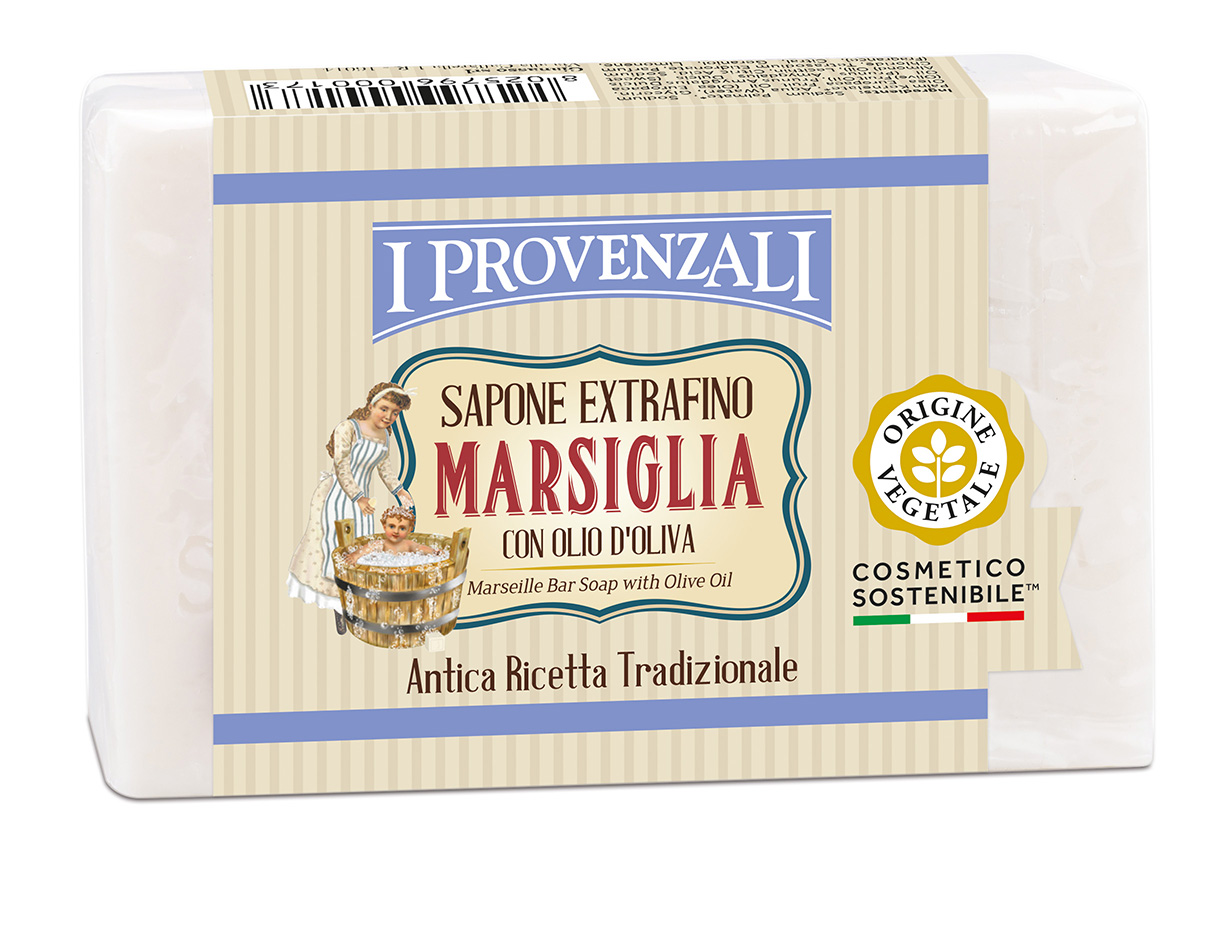 Изображение товара Мыло туалетное I Provenzali Марсельское, 150г