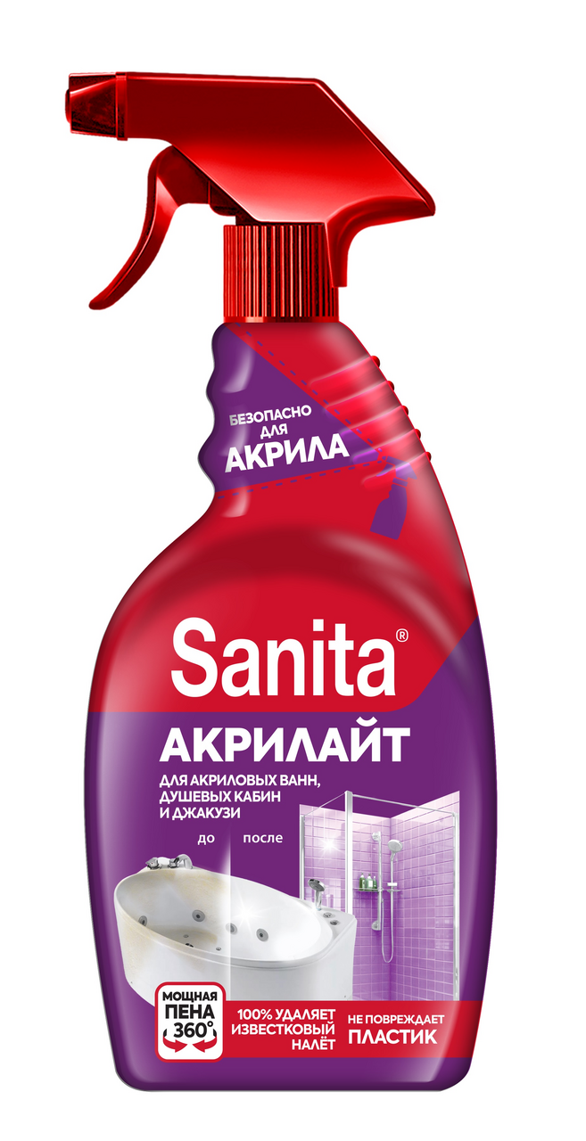 Изображение товара Средство чистящее Sanita Акрилайт, 500мл