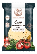 Сыр Burenka Club Классический 45%, 180г