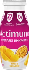 Напиток функциональный Actimuno манго-маракуйя 1.5%, 95г