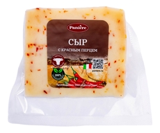 Сыр Paniere Качотта с красным перцем полутвердый 32%, 200г
