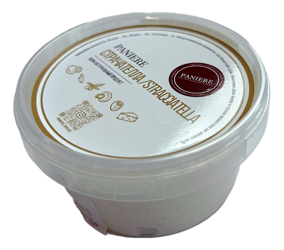 Сыр Paniere Страчателла мягкий 18%, 200г
