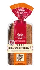 Хлеб ржано-пшеничный Аютинский хлеб нарезной, 680г