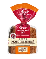Хлеб ржано-пшеничный Аютинский хлеб нарезной, 330г