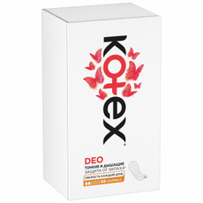 Прокладки ежедневные Kotex Normal Deo, 56шт