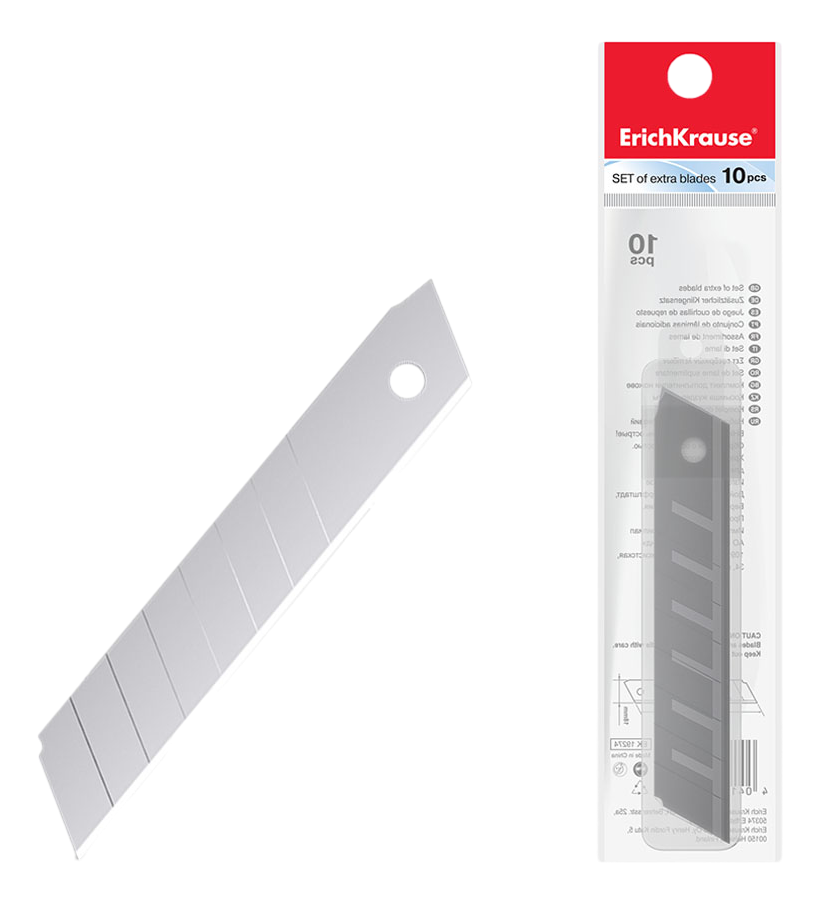 Лезвия для ножа Erich Krause 9мм