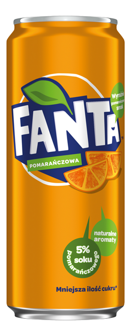 Изображение товара Напиток Fanta Orange газированный, 330мл