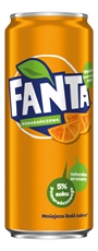 Напиток Fanta Orange газированный, 330мл