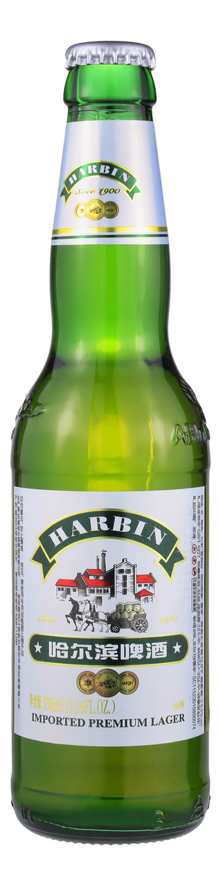 Изображение товара Harbin Premium Lager светлое пиво 0. 33л - освежающий американский лагерь