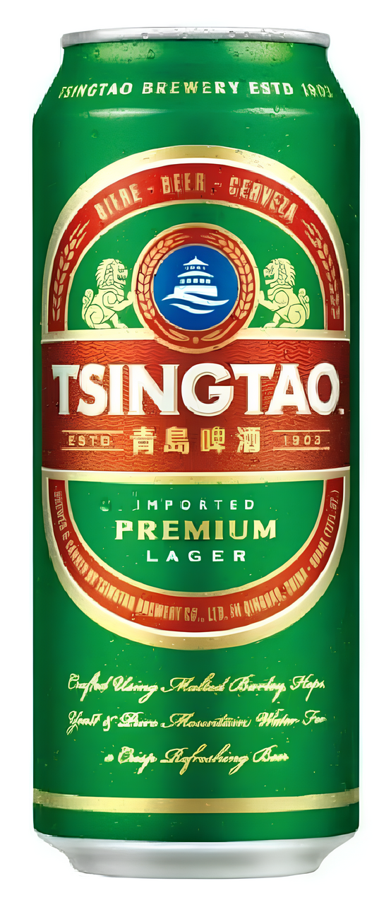 Пиво Tsingtao Premium Lager светлое, 0.5л