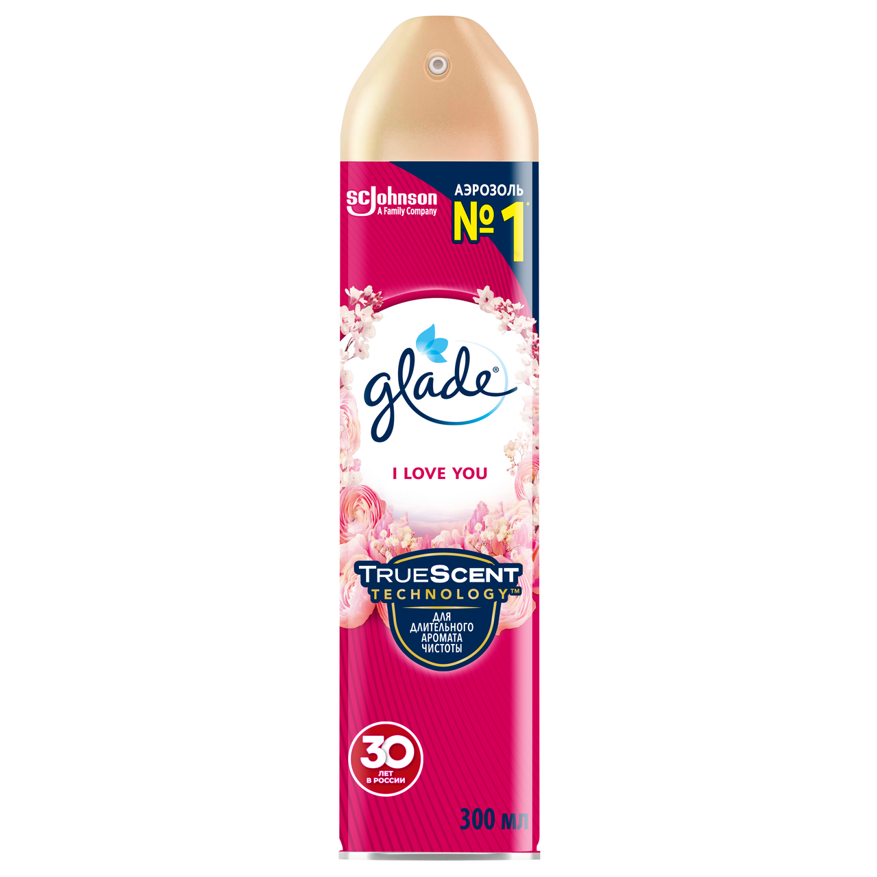 Освежитель воздуха Glade I love you, 300мл