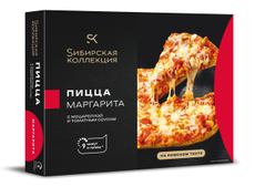 Пицца Сибирская коллекция Маргарита замороженная, 365г