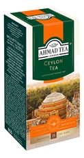 Чай черный Ahmad Tea Цейлонский (2г x 25шт), 50г