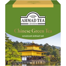 Чай зеленый Ahmad Tea Китайский (1.8г x 100шт), 180г
